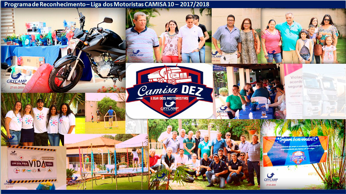 CAMISA DEZ â€“ LIGA DOS MOTORISTAS 2016/2017