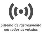 Sistema de rastreamento em todos os veículos